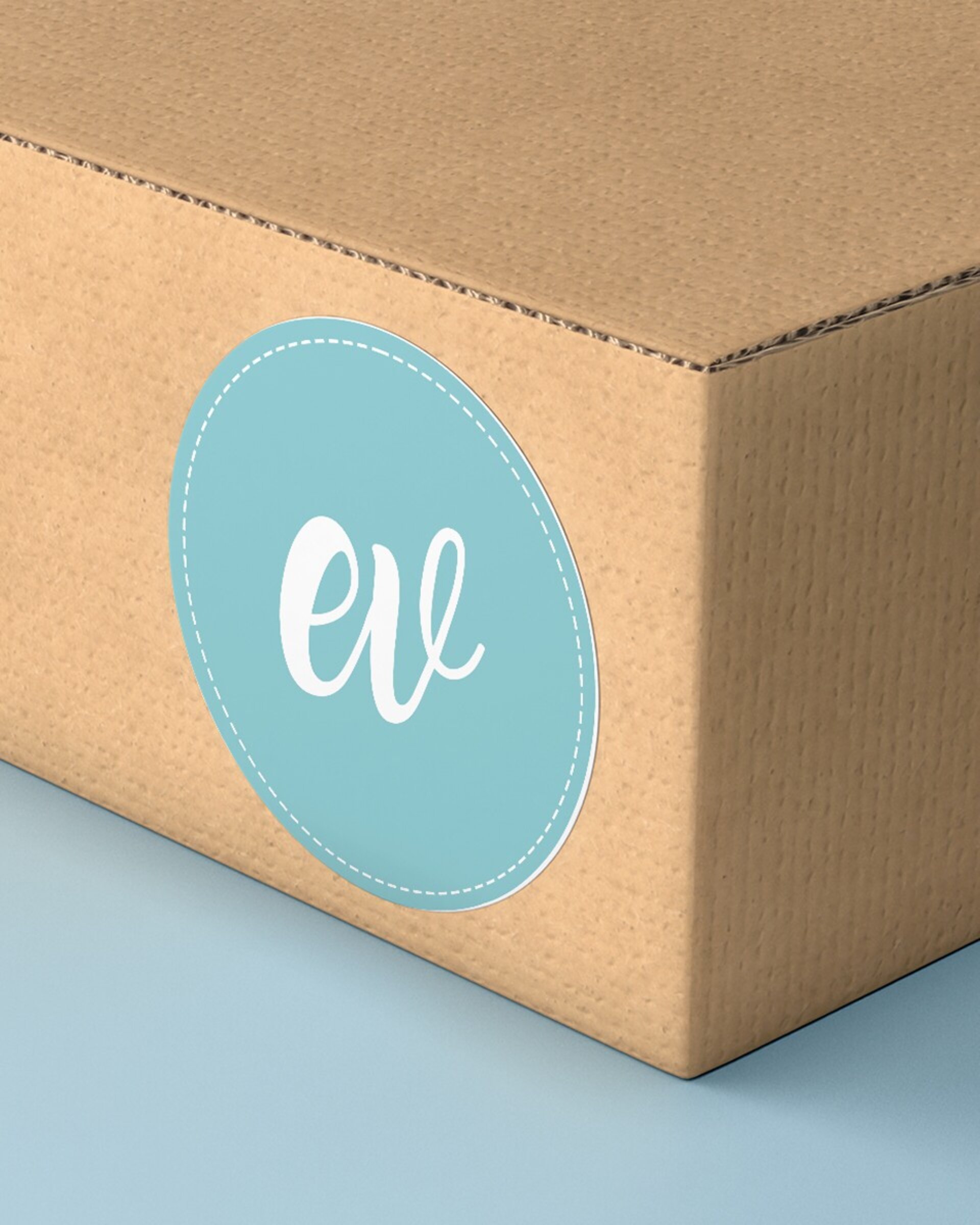 Pegatinas redondas para envíos - 1